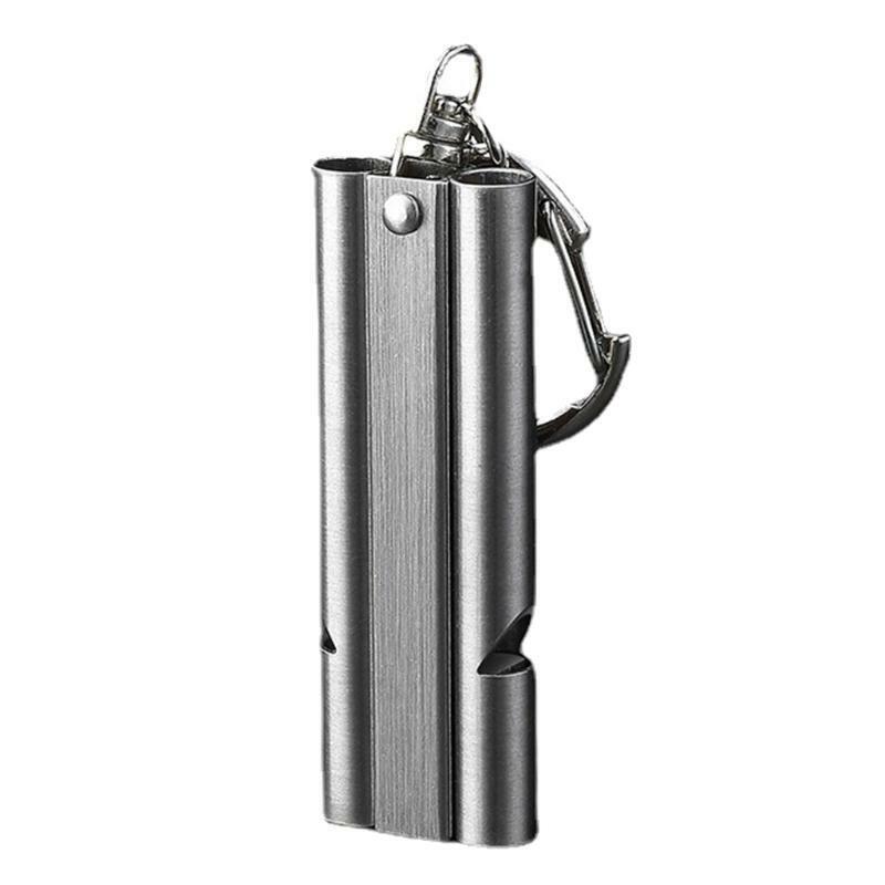 Survival Whistle, Rescue Whistle with Keyring Outdoor Emergency Survival Whistle