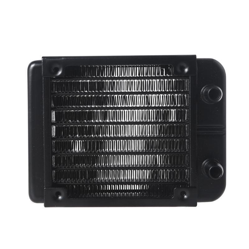 Pure Aluminum Radiator 8 Pipes Aluminum Heat Exchanger Liquid Cooling Heat Sink