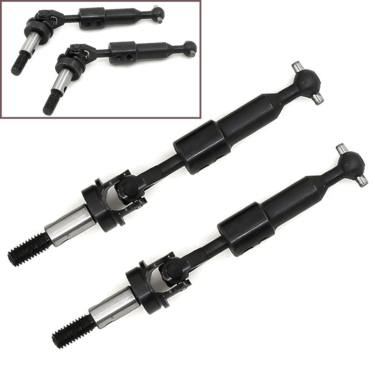 1:10 RC Car Steel Universal Joint CVD Drive Shaft for HSP 94123 94103 94102 A2UK