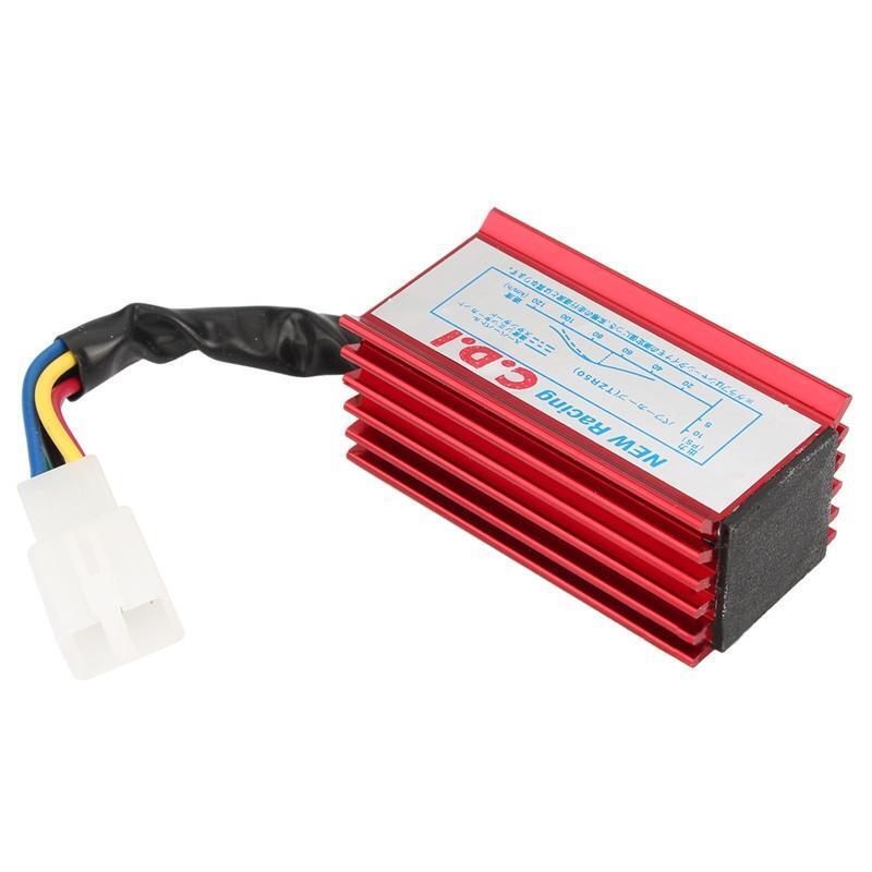 5 Pin Aluminum Racing CDI for 50cc 70cc 90cc 110cc 125cc Pit Bike Scooter ATV
