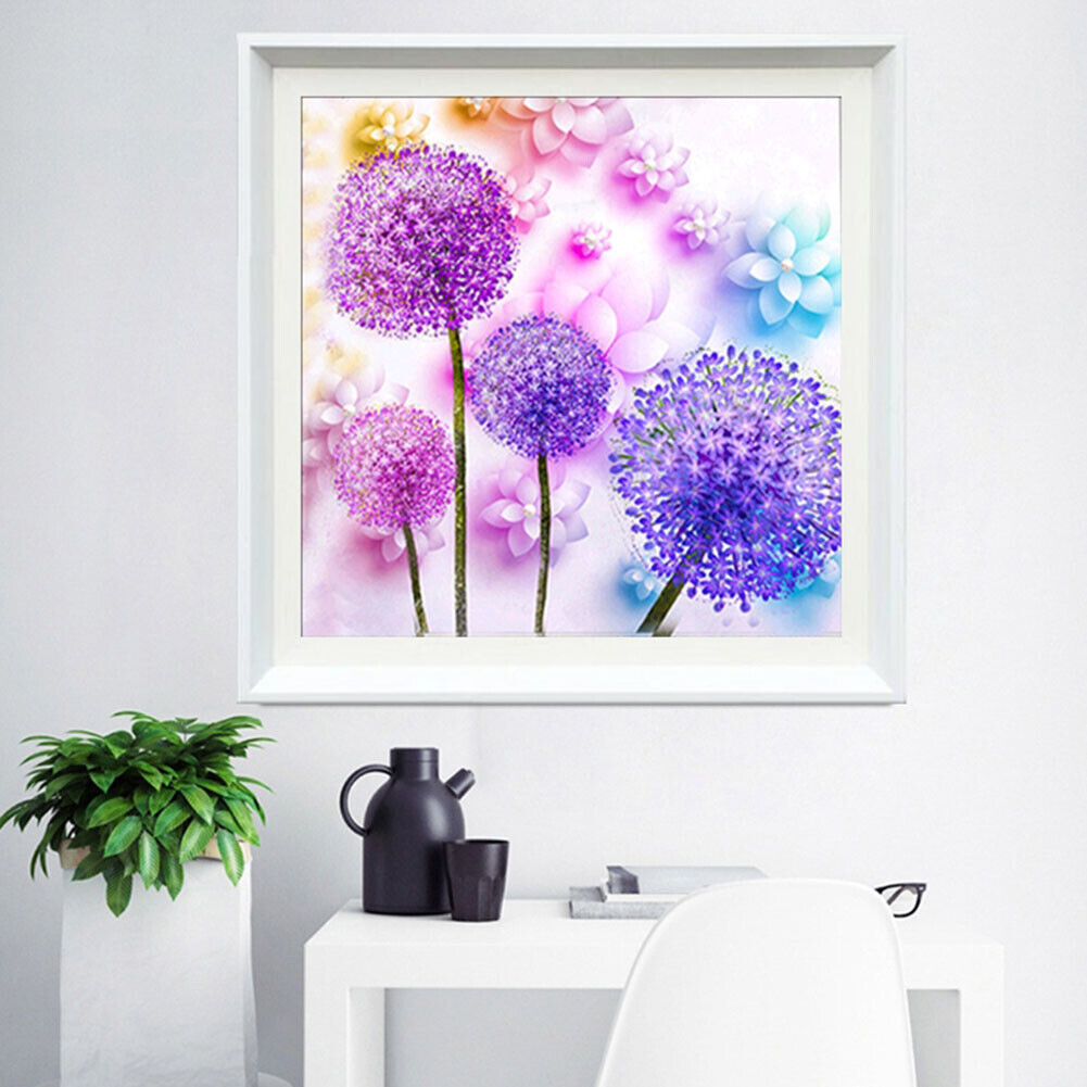 Dandelion 5D Full Diamond Painting Embroidery DIY Cross Stitch Home Decor
