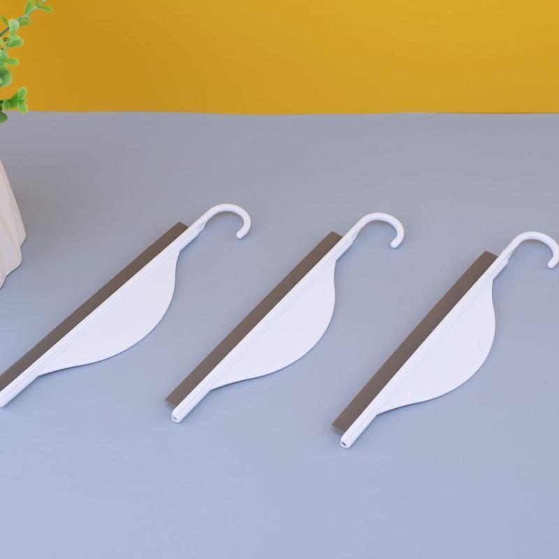 Mini Plastic Scraper Glass Mirror Window Shower Cleaning Wiper Tool