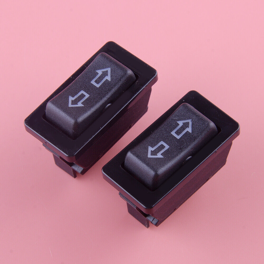 2pcs Car Power Door Lock Power Window Rocker Switch 5 Pin 12V Car Universal