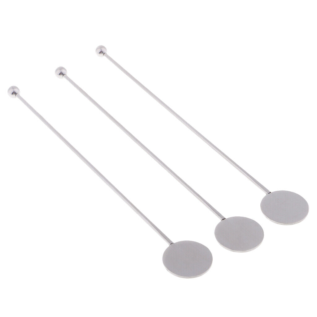 Stainless Steel Coffee Beverage Stirrers Cocktail Drink Swizzle