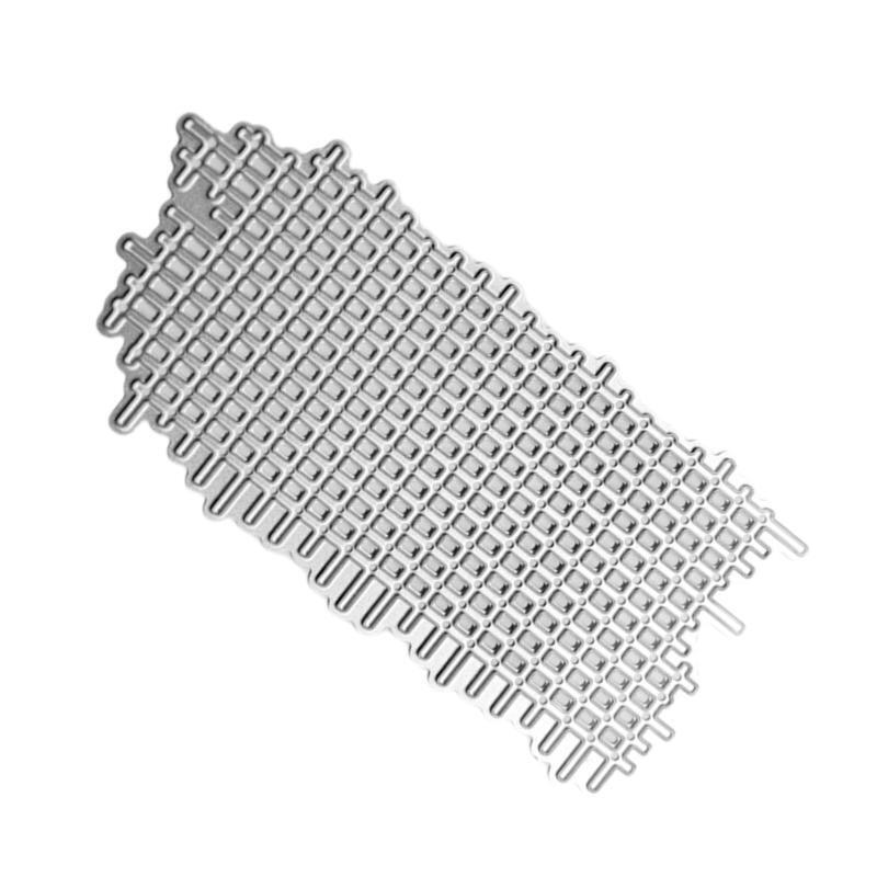New Grid Background Metal Cutting Dies for DIY Scrapbooking Album Paper Cards