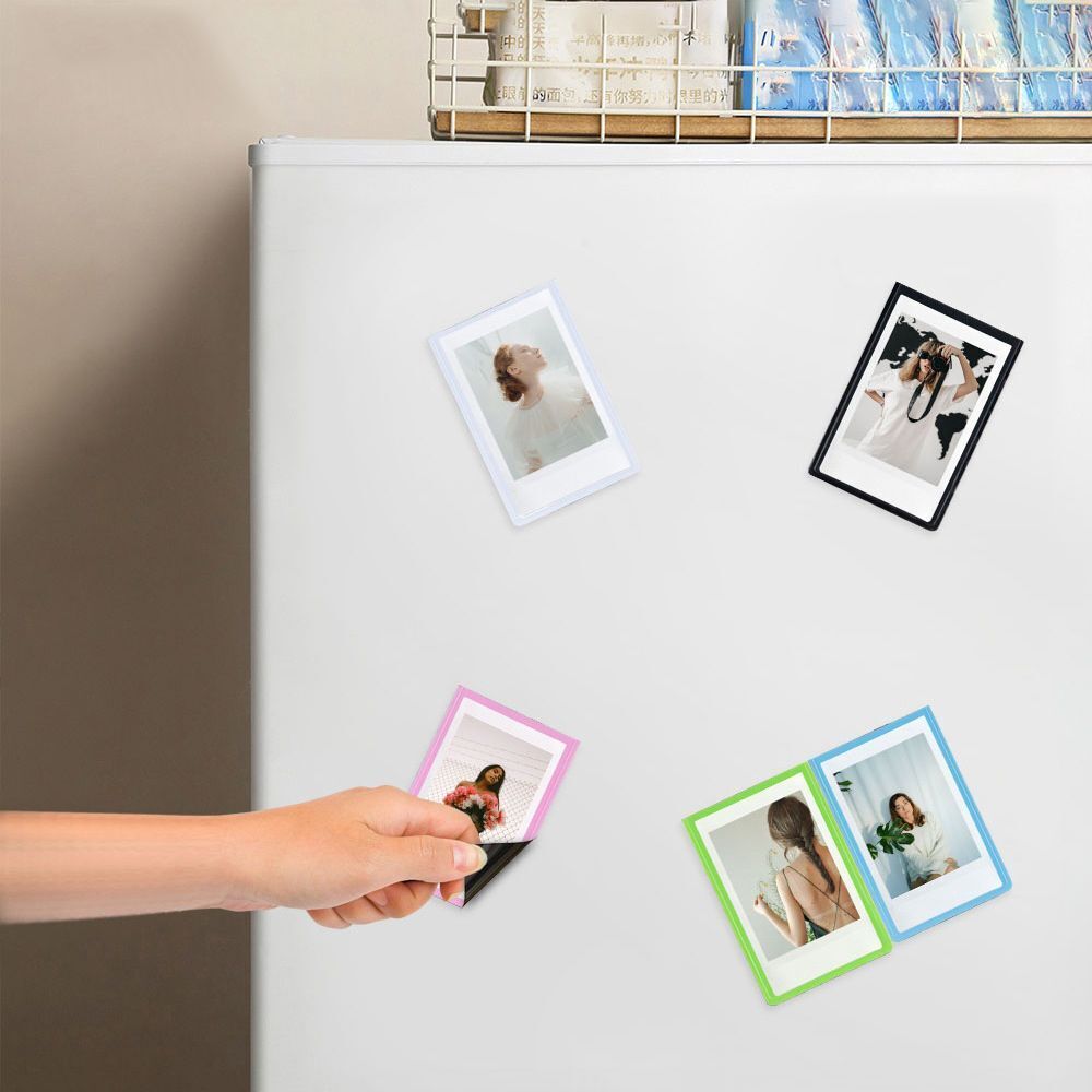 10Pcs Multicolor Home DIY Living Decor Photoframe Picture Photo Magnetic Frame