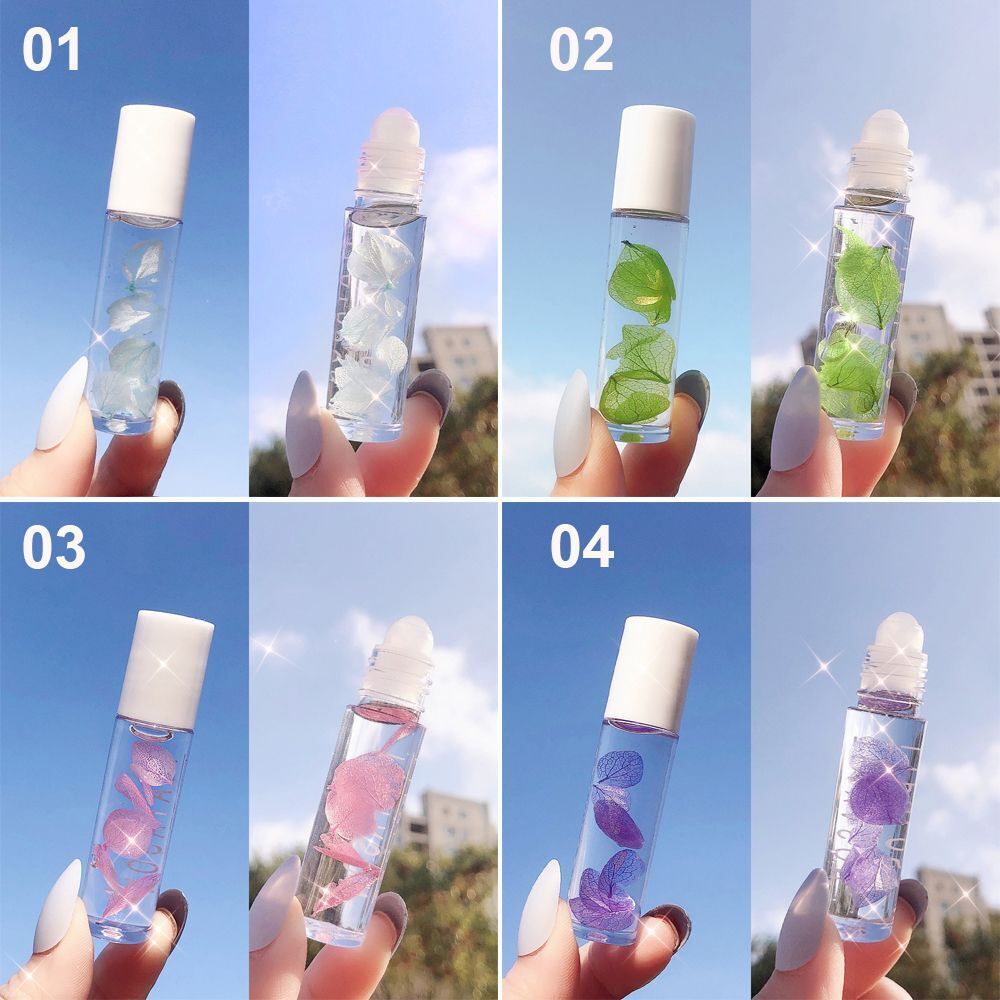 Oil Petal Fruit Lip Gloss Lip Oil Reducing Lip Lines Jelly Moisturizing Lips
