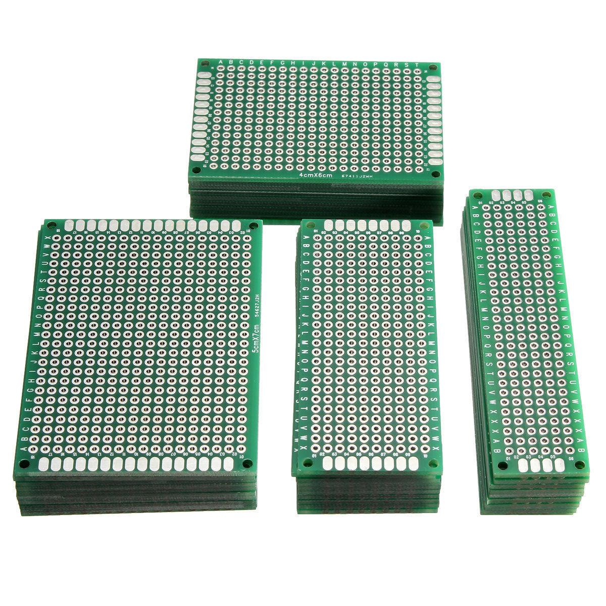 40x DIY Prototype Strip Coppers PCB Printed Circuit Board Stripboard