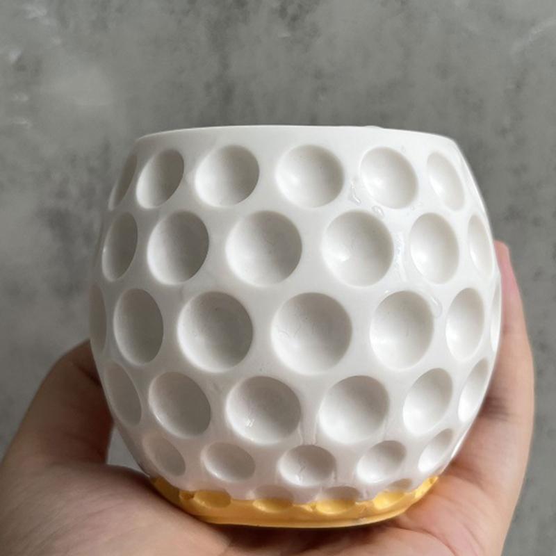 Candle Holder Molds Mini Flower Pot Container Molds Concrete Candle Cup Molds