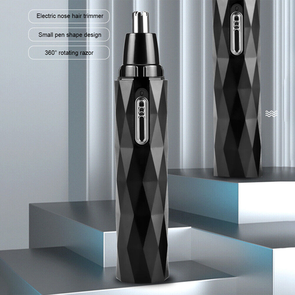 Electric Nose Hair Trimmer Men Nose Cleaning Remover Rechargeable Scissors