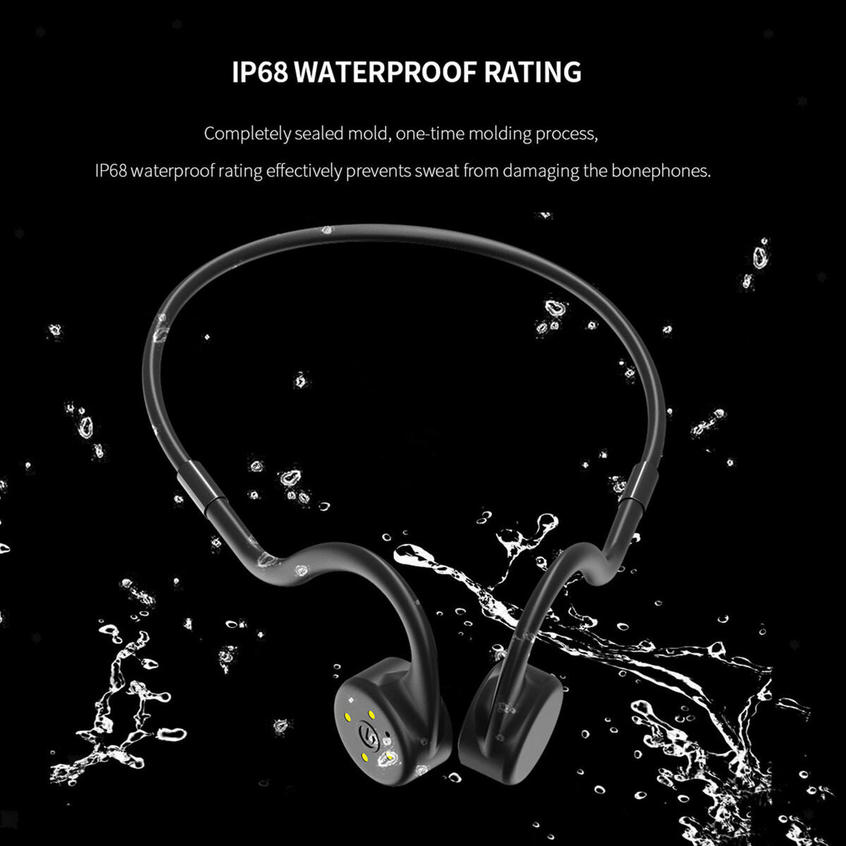 Conduction Swimming Headphones  5.0 IPX8 Ear Hook  Earphone