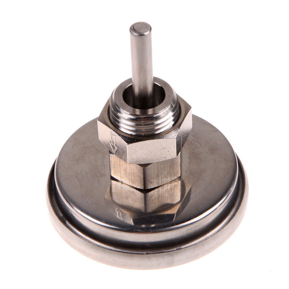 1/2"Stainless Steel Thermometer for a Moonshine Still Condenser or Brew Pot