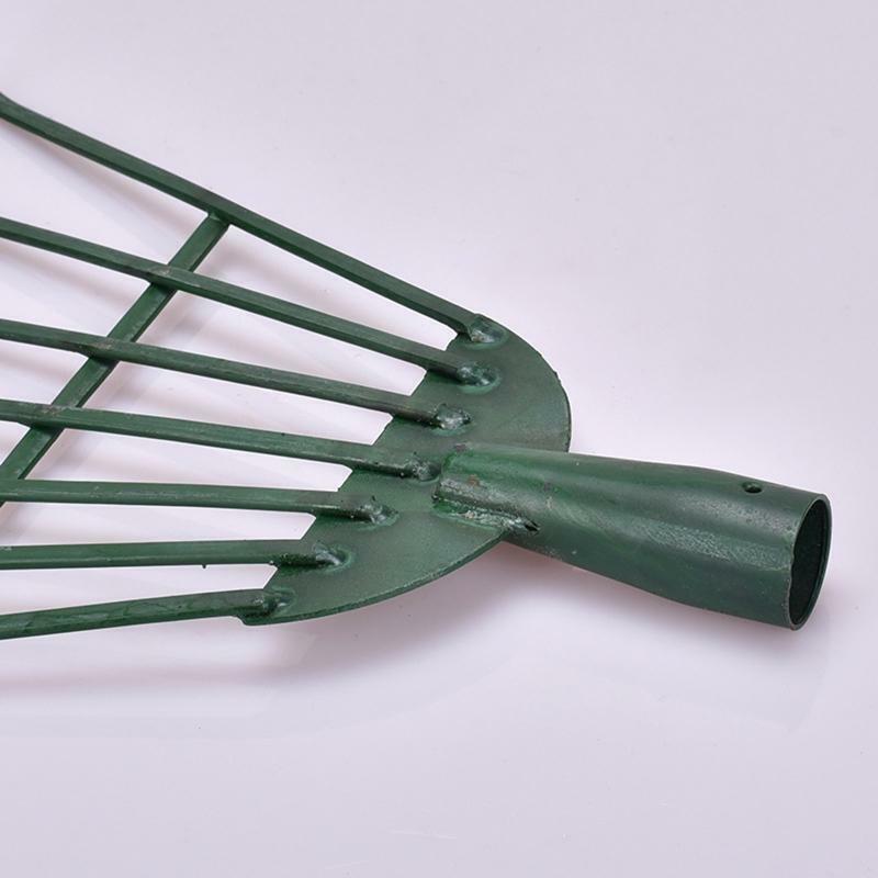 Garden Hand Rake 7 Tine Small Shru b Rake Head Only 7 Tooth Duable Hand Tool
