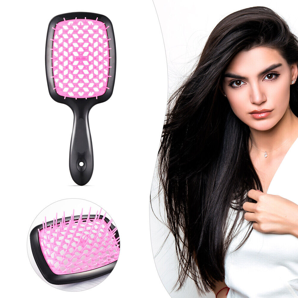 Women Wet Curly Hair Scalp Massage Comb Hairbrush Hairdressing Styling Tool