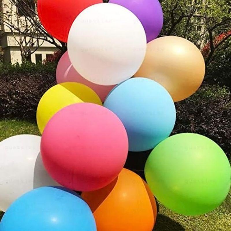 10pcs 36 Inch Giant Balloon Round Inflable Latex Jumbo Thick Balloons Wedding