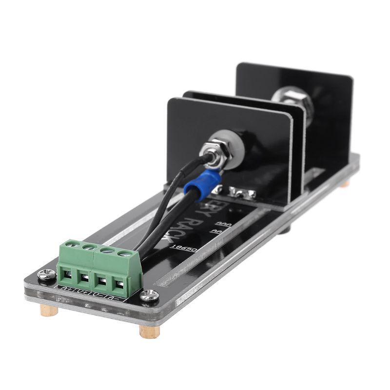 4-Wire Battery Resistance Capacity Test Holder Stand for 18650 26650 21700 AAA