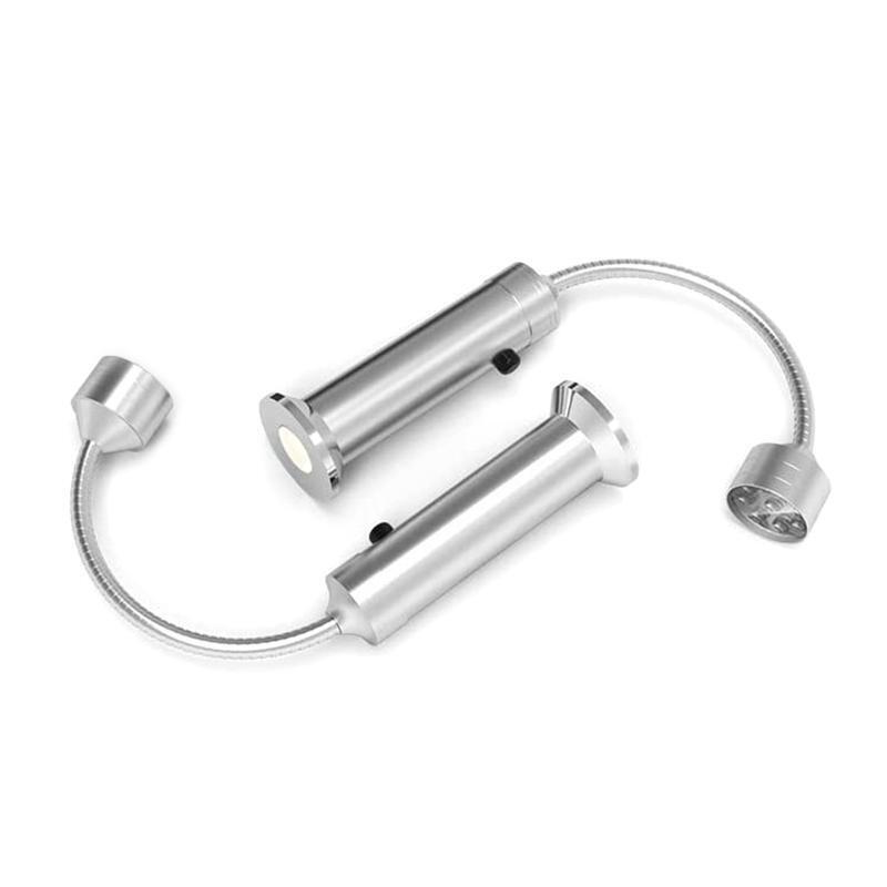 2 PCS Adjustable Barbecue Grilling Lights Outdoor Grill Lighting Gadgets for BBQ