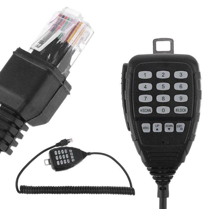 DTMF Microphone Speaker Keypad Mic Compatible with Mini-9800 KT8900 KT-8900