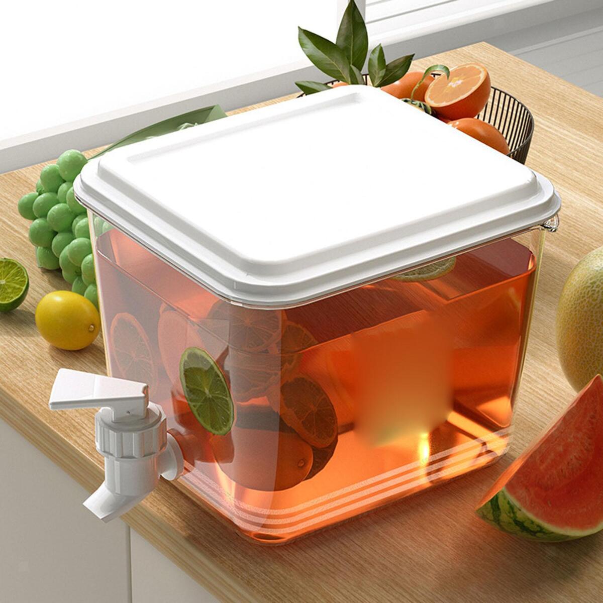 5L Beverage Dispenser with Spigot Iced Beverage Dispensers for Home Wedding
