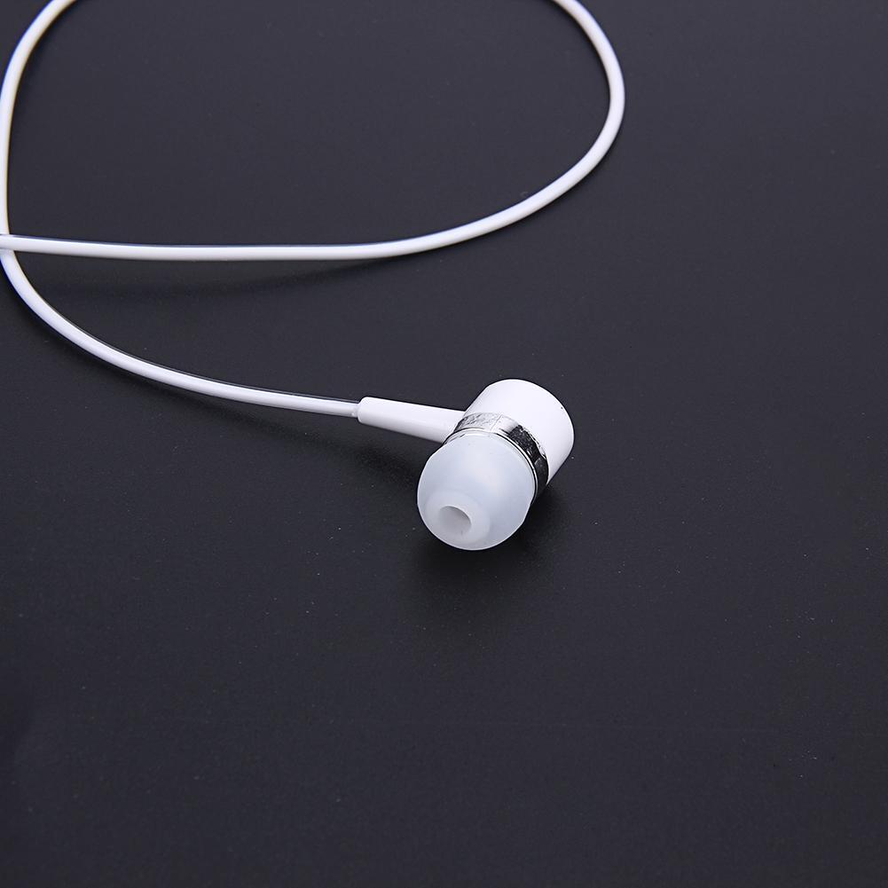 2Pin Sports Earpiece Headset w/ PTT MIC for BAOFENG Retevis Radios White