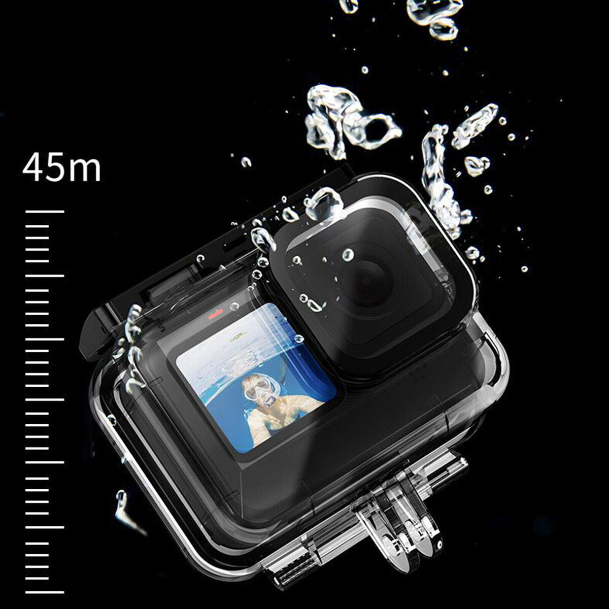 TELESIN Waterproof Camera Protective Case Shell Housing Case for GoPro Hero10/9