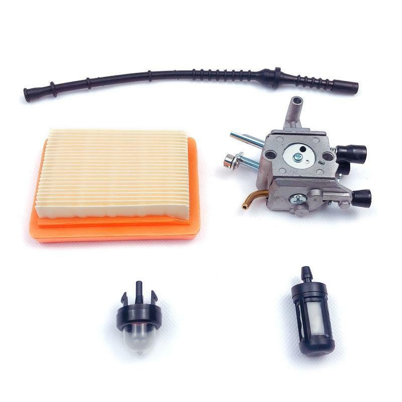 Carburetor Kit for Stihl FS400 FS450 FS480 String Trimmer Brush Cutter Fuel Line