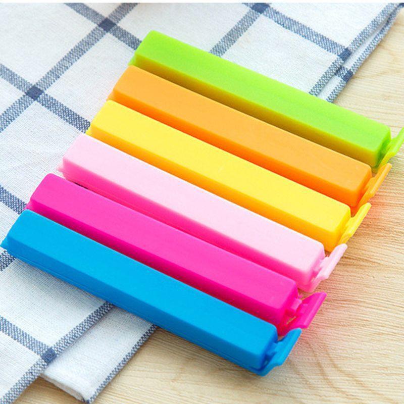 10 Pcs/Set Portable Food Bag Sealer Snack Storage Sealing Clamp Mini Seal Clips