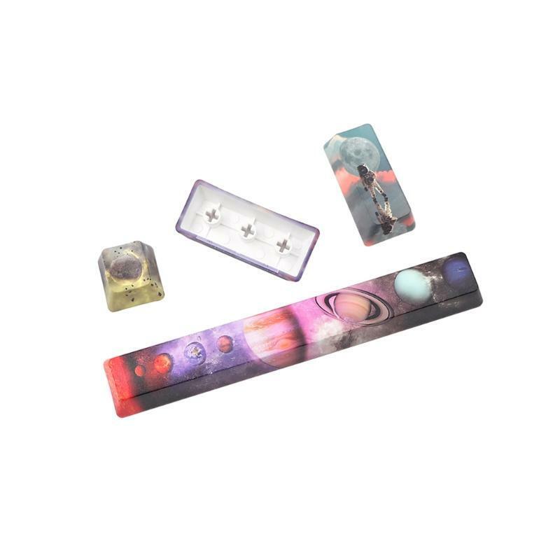 4pcs PBT Spacebar R4 ESC Enter Enter OEM Profile Keycap for Mechanical Keyboard