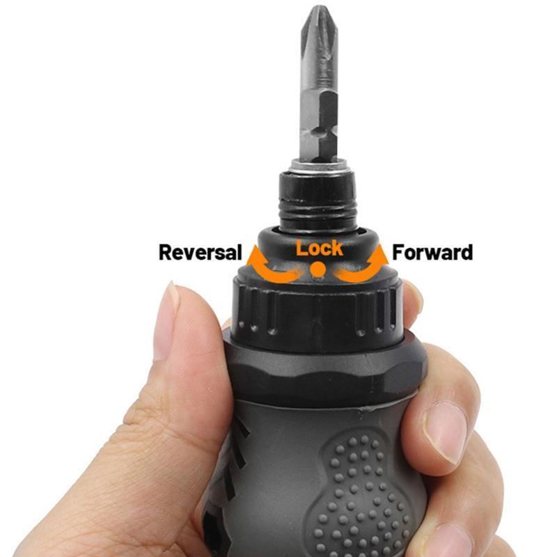 Mini Screwdriver Ratchet Dual-Purpose Screwdriver Repair Hand Tool Household
