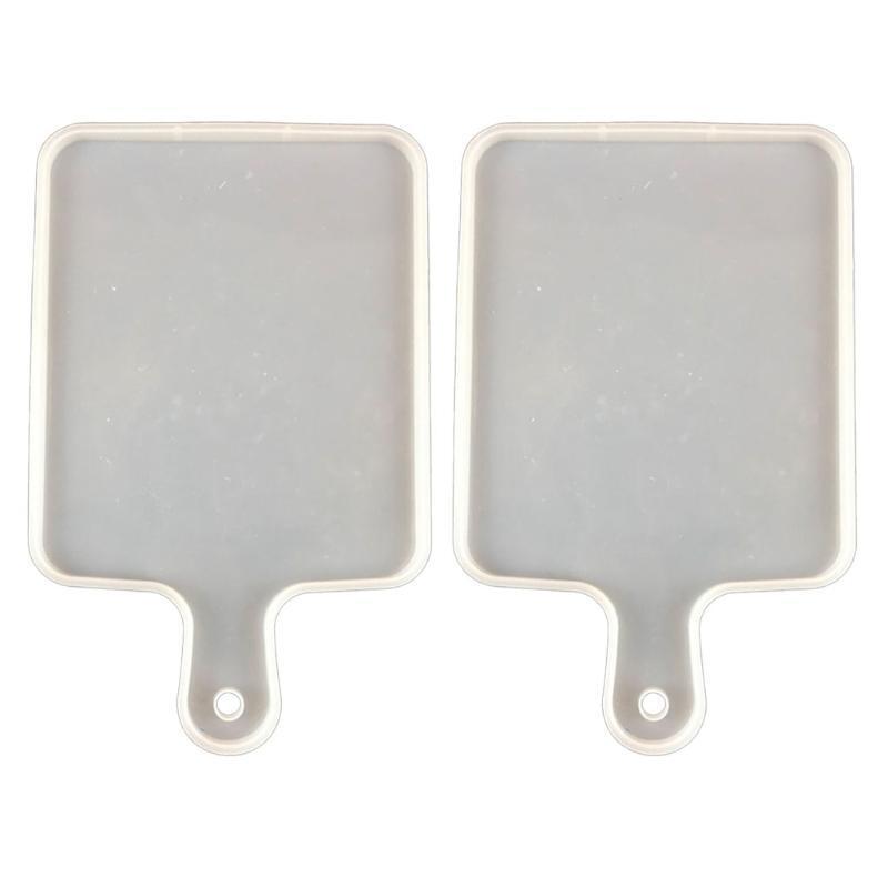 Best Gift for Family or Friends DIY Making Mold White Kits Square Handle Tray