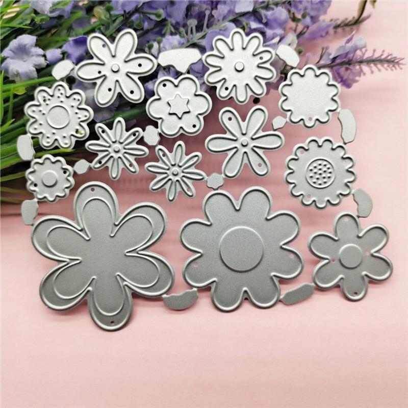 Flowers Plants Metal Die Cuts Multiple Styles Flowers Embossing Mould Template