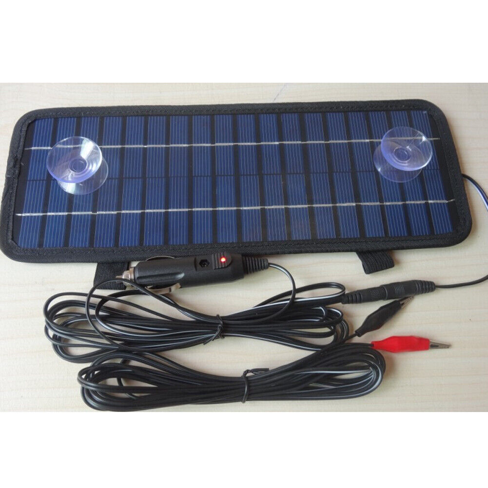 4.5W/12Volt Smart Power Solar Panel Charger for Car Boat Motorcycle
