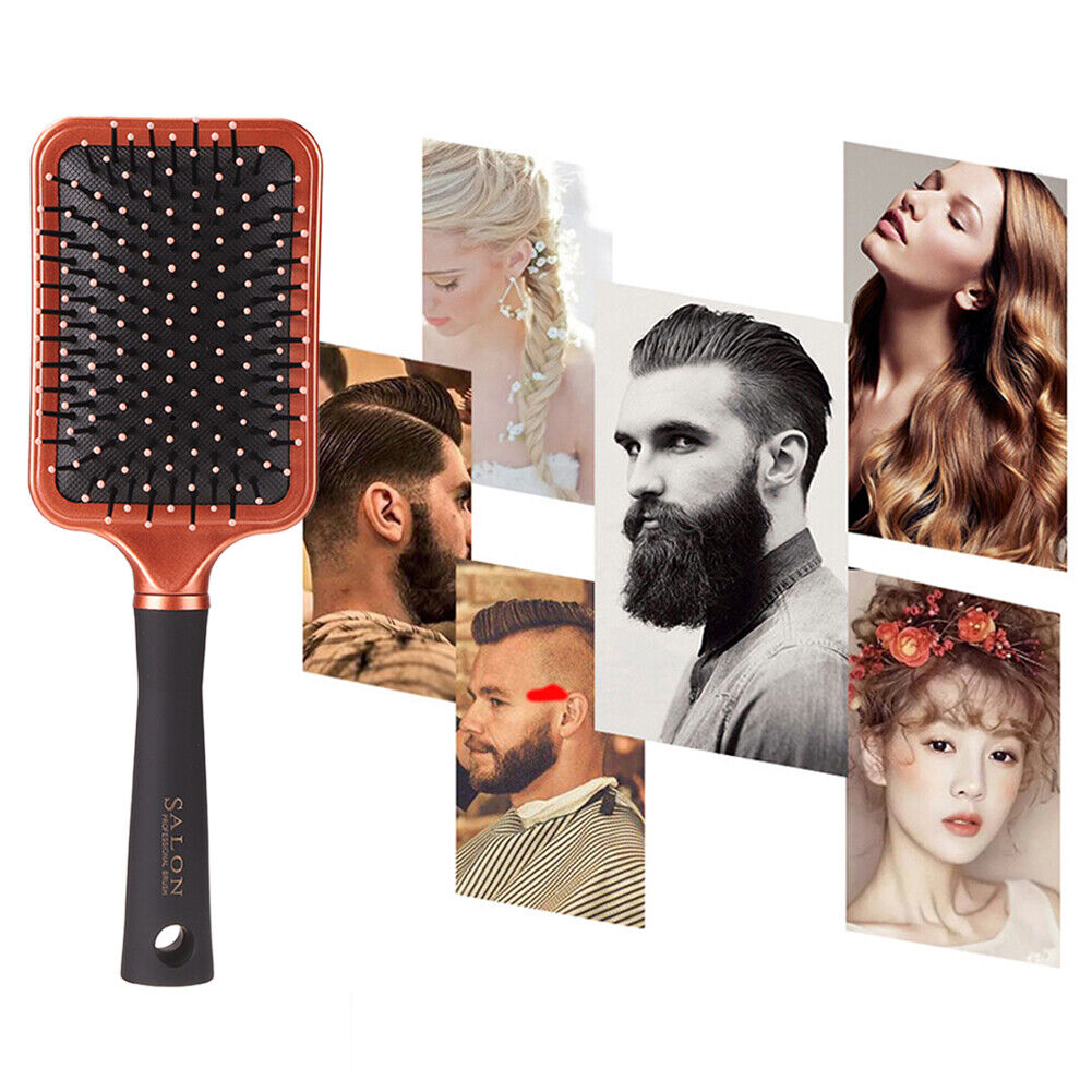 Hair Brush Women Scalp Massage Dry Wet Anti-static Detangle Airbag Comb (D)