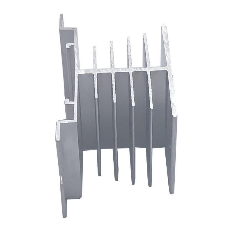 Aluminum SSR Single-phase Solid State Relay 10A-40A Cooling Base 80x50x50mm