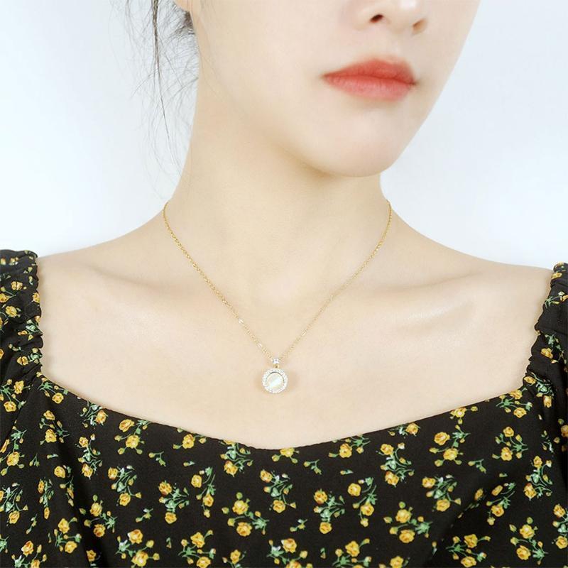 Popular Jewelry Gift Necklace Women Couple Pendant Anniversary Days Favor Gift