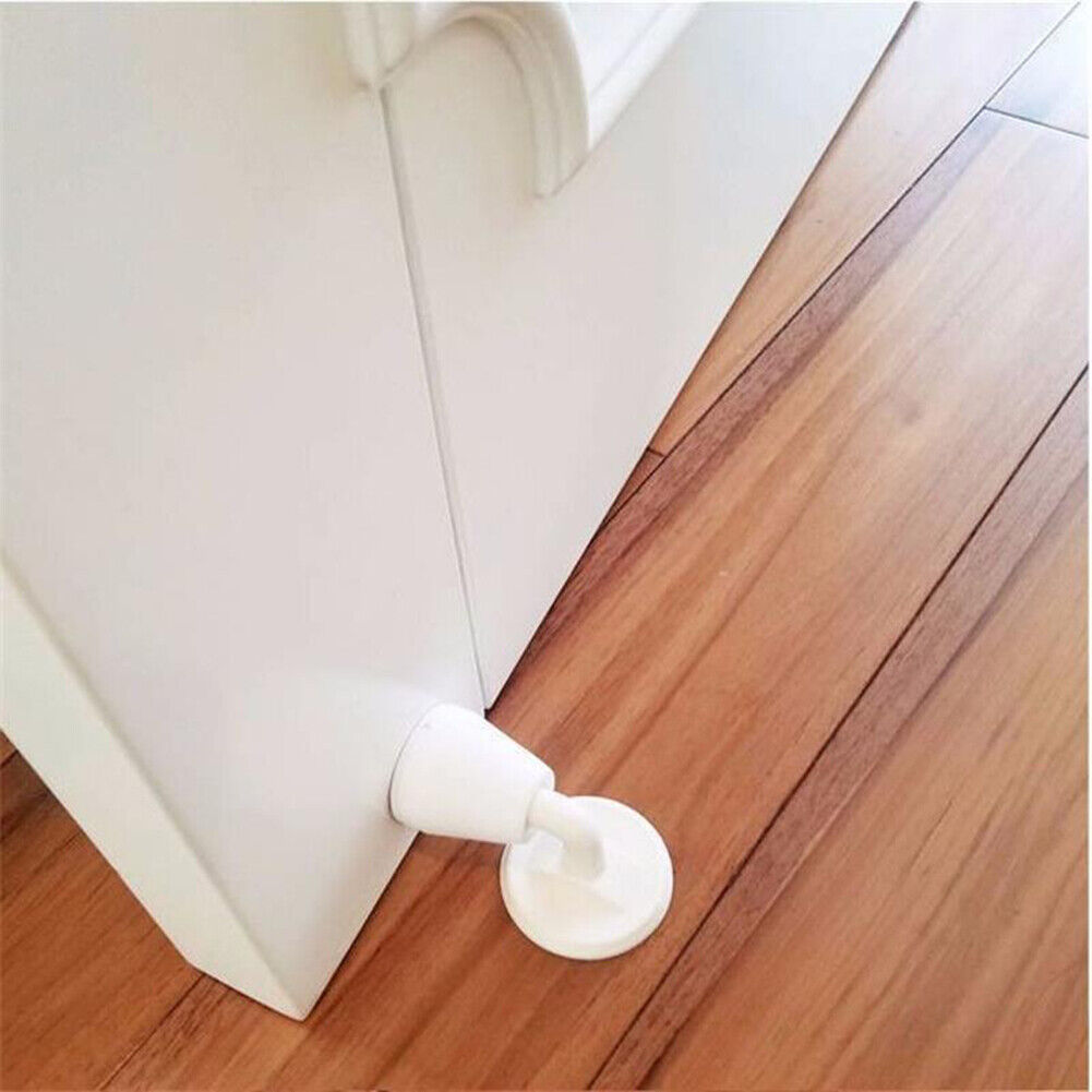 Silicone Door Stop Stopper Home Adhesive Door Wall Bumper Floor Protector