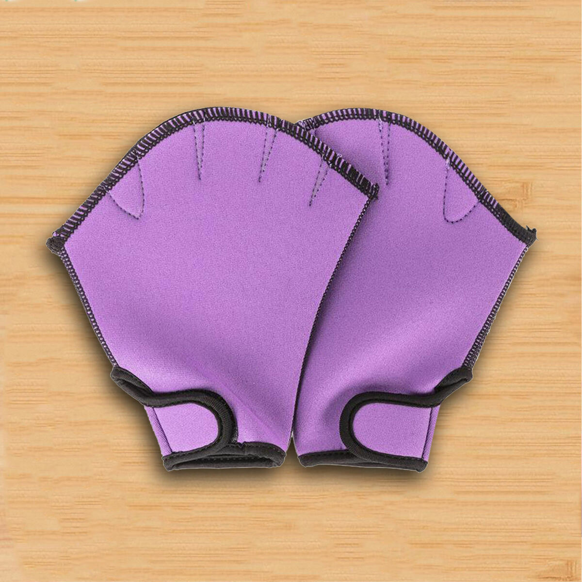 Aquatic Fitness Swimming  Webbed Pool  Training Purple M