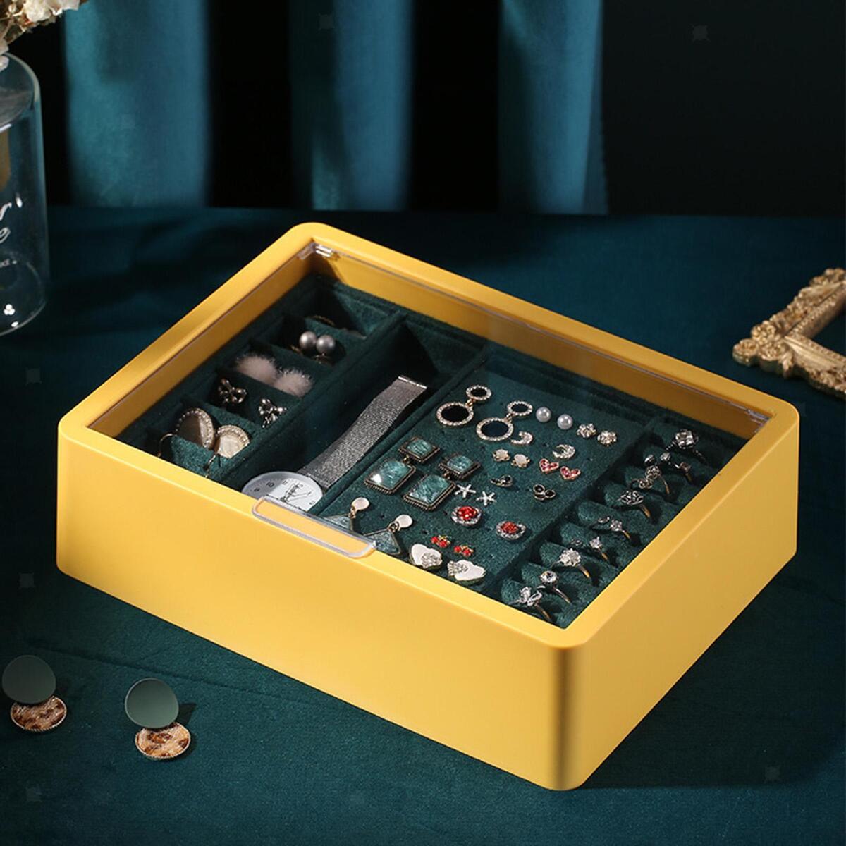 Jewelry  Double-Layer Multifunctional Organiser for Rings Gift