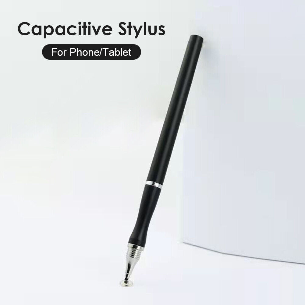 Dual-Head Mobile Phone Stylus Pencil Touch Screen Tablet Smooth Pen (Black)