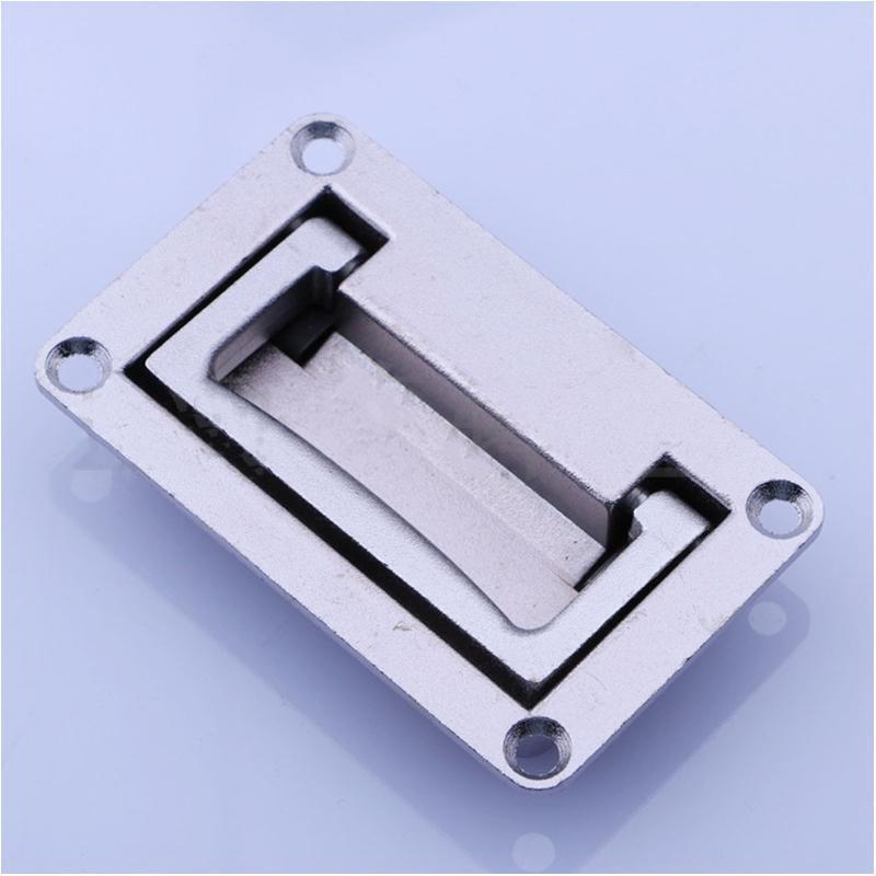 Toolbox Folding Metal Pulls Zinc Alloy Recessed Handle Metal Cabinet Handles