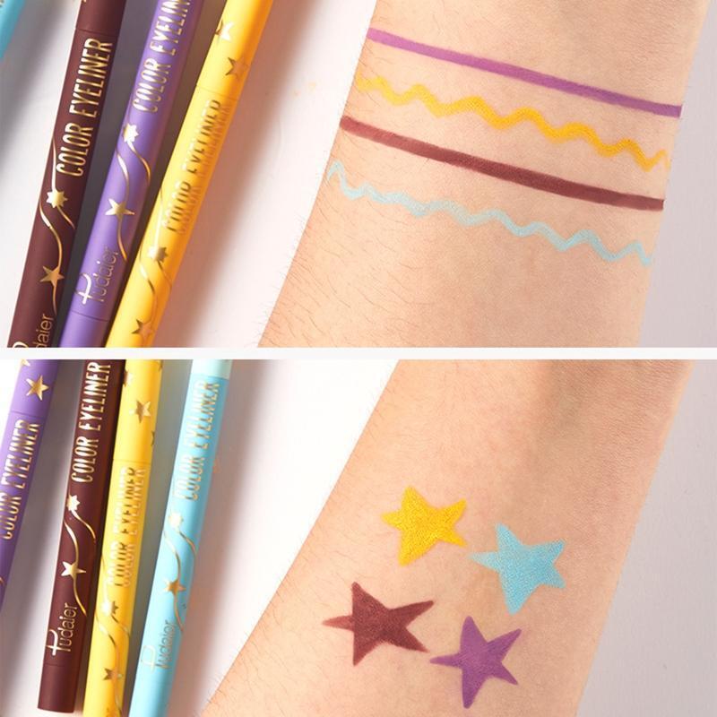 Pudaier Waterproof Eyeliner Long-lasting Eyeliner Pencil Eye Liner Cosmetic