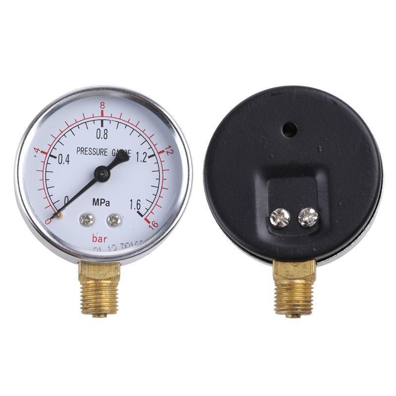 Pressure Gauge 0-230psi 0-1.6MPa High Accuracy WaterPressure Gauge Meter