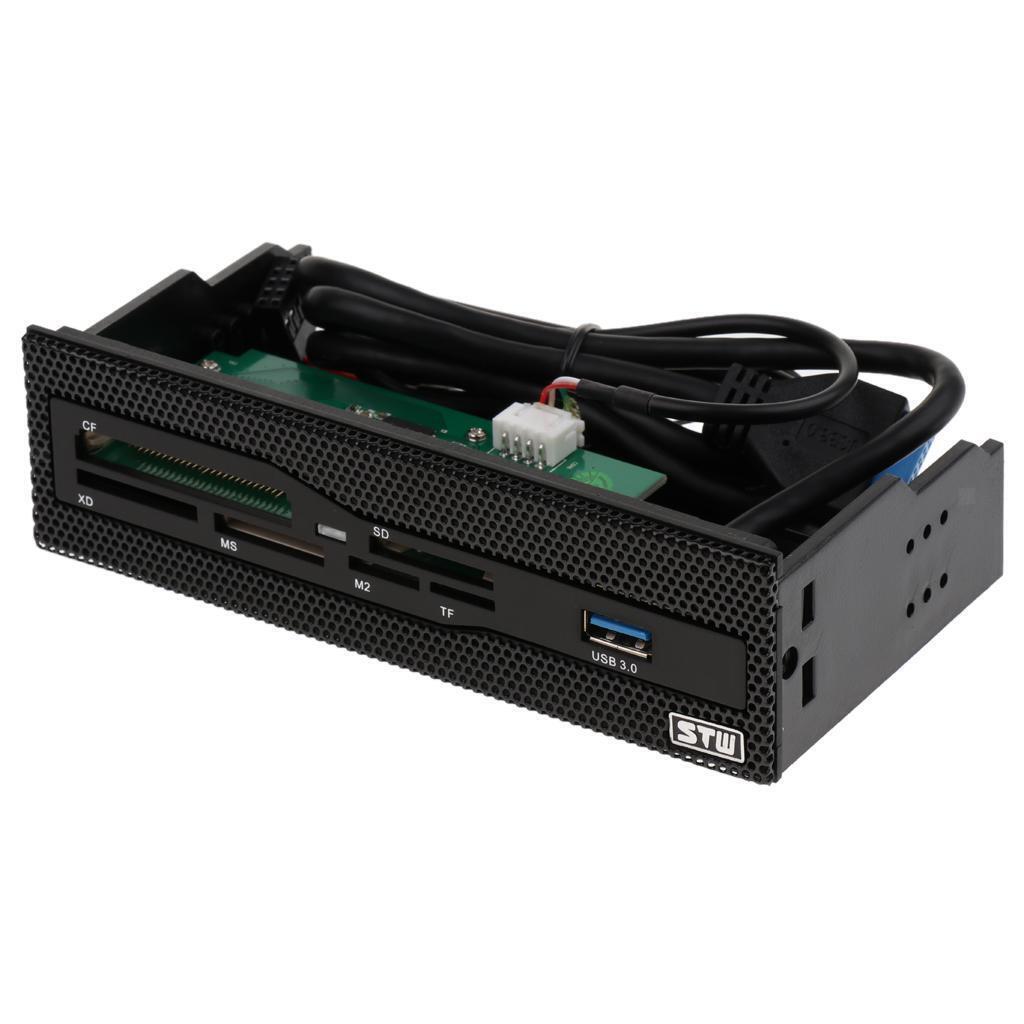 5.25'' USB3.0 Power Desktops Case Front Driver Panel Internal Card Reader
