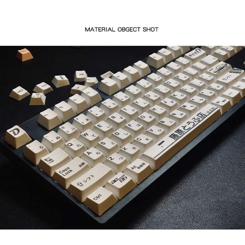 Japanese Cherry Profile Keycaps PBT Dye Sublimation Set for Mechanical Keyboard