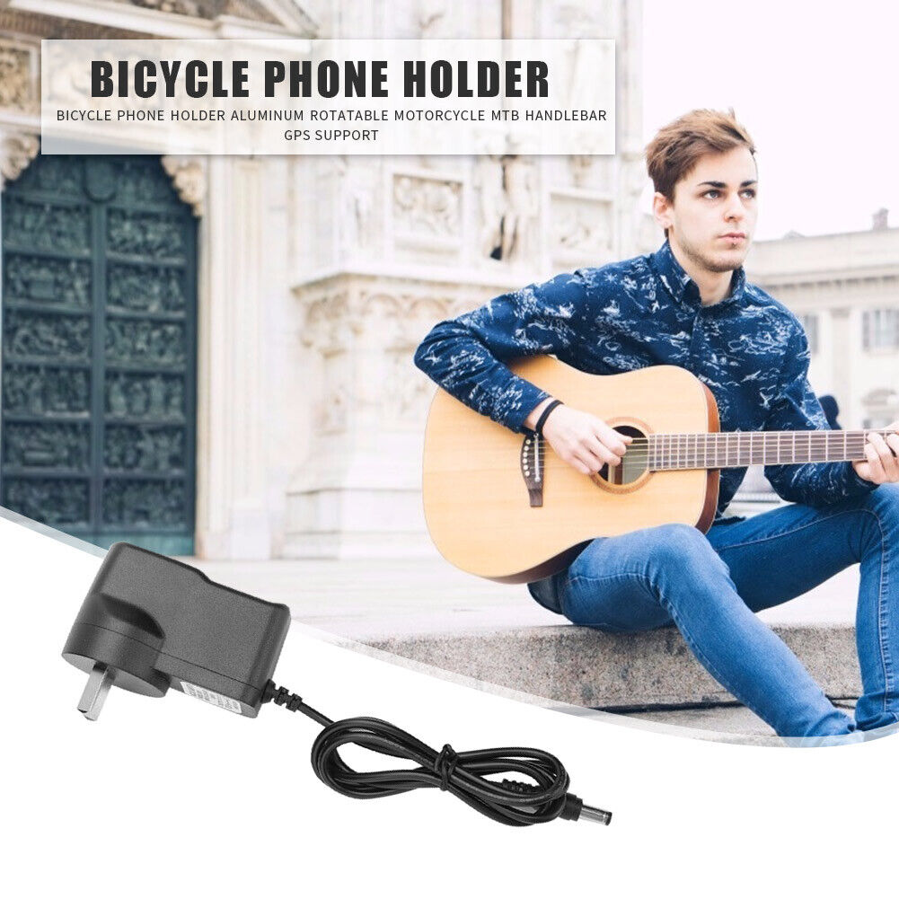 Guitar Effect Pedal Power with 1 to 4 Way Cable 9V 1A DC Power Adapter (AU)