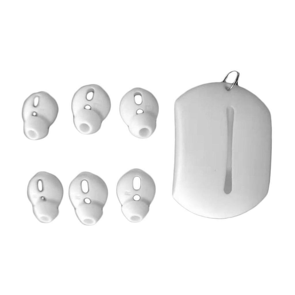 3 Pairs Silicone earplugs   Replacement  for  White