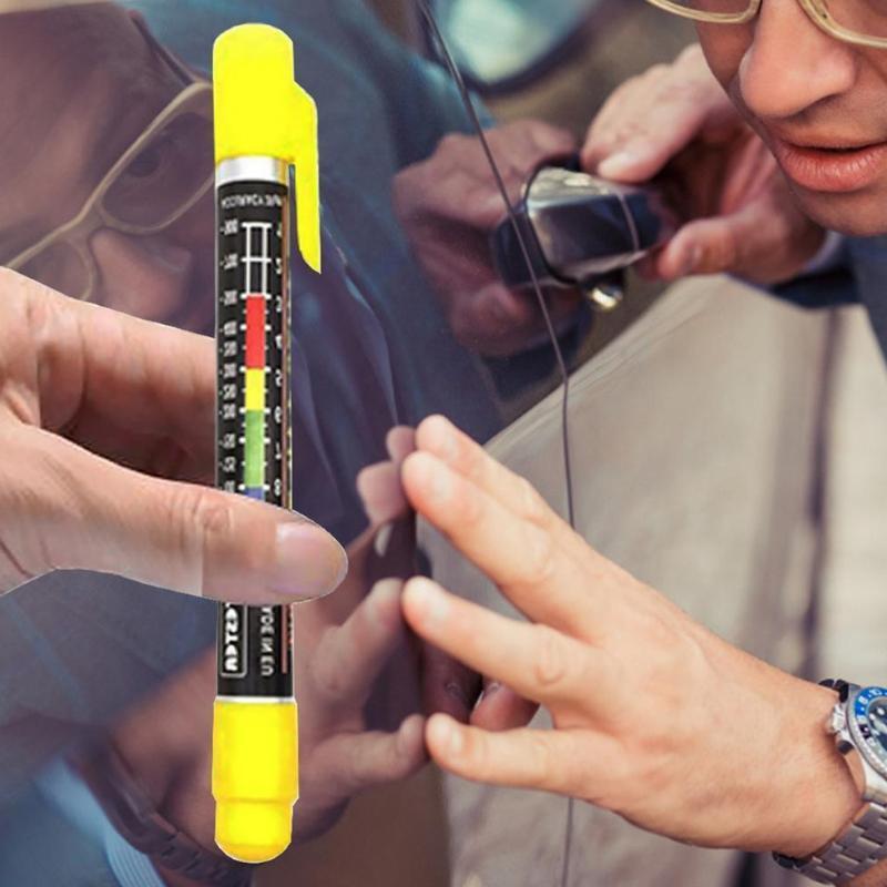 Thickness Tester Pen Car Paint Coating Measuring Gauge Meter Portable Durable
