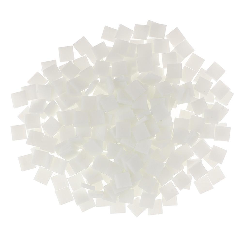 1000 Pieces Vitreous Glass Mosaic Tiles for Arts DIY Crafts