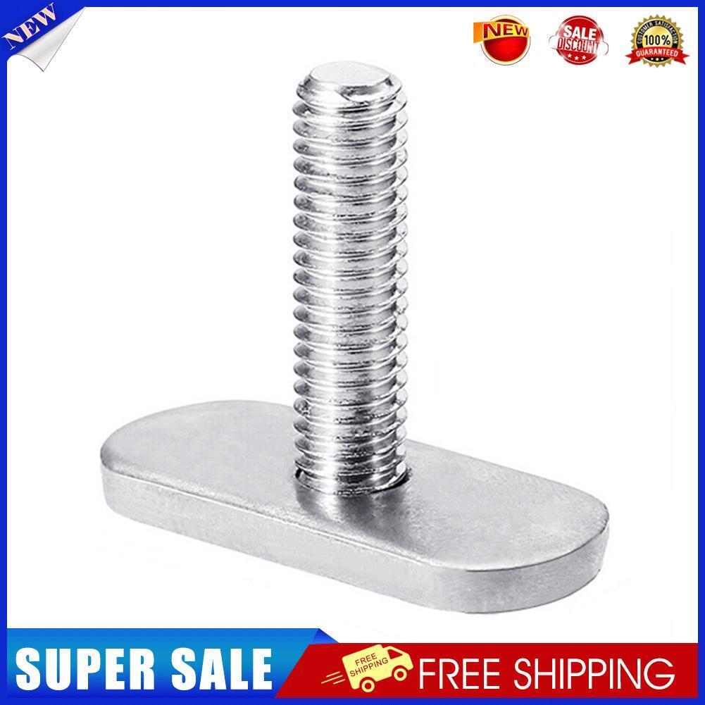 Stainless Steel Slide Track Rail w/Screws Nuts Accessories for Kayak (M5)