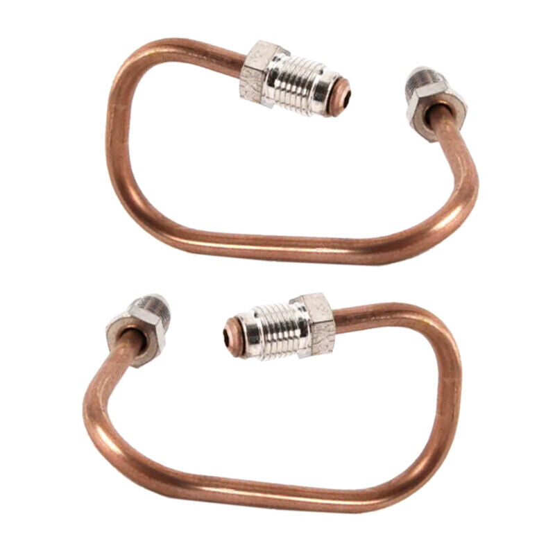 1Pair Front Brake Hydraulic Line Pipe Fit For Audi A4 A6 S6 VW Passat B5